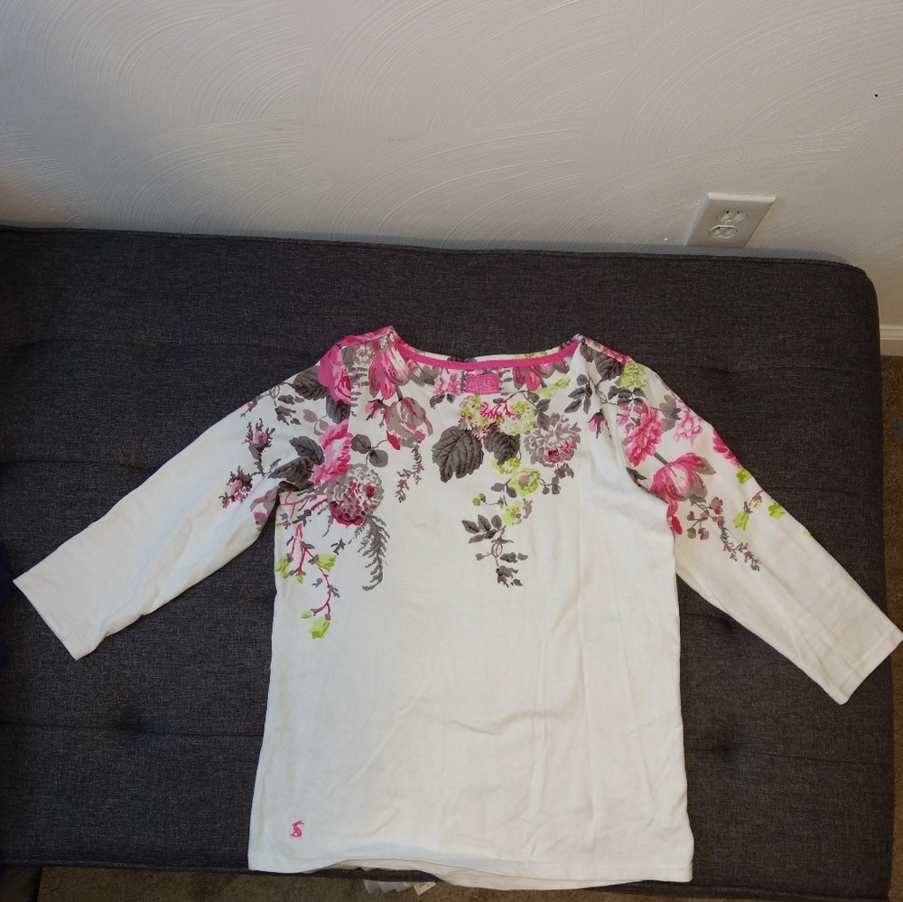 Joules flower shirt